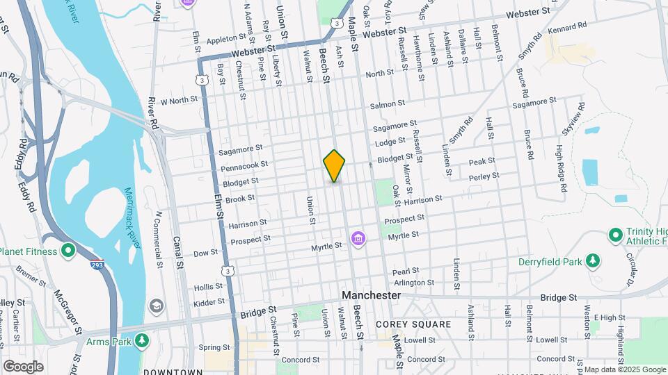 133 Brook St Map and Location Details