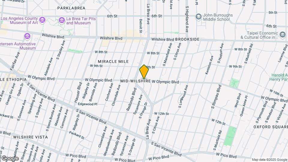 5248 W Olympic Blvd, Unit 5250 Map and Location Details