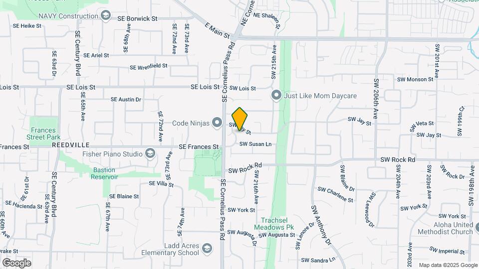 1476 SW 218th Terrace Map and Location Details