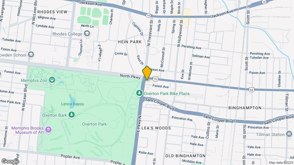 528 E Pkwy N, Unit 15 Map and Location Details