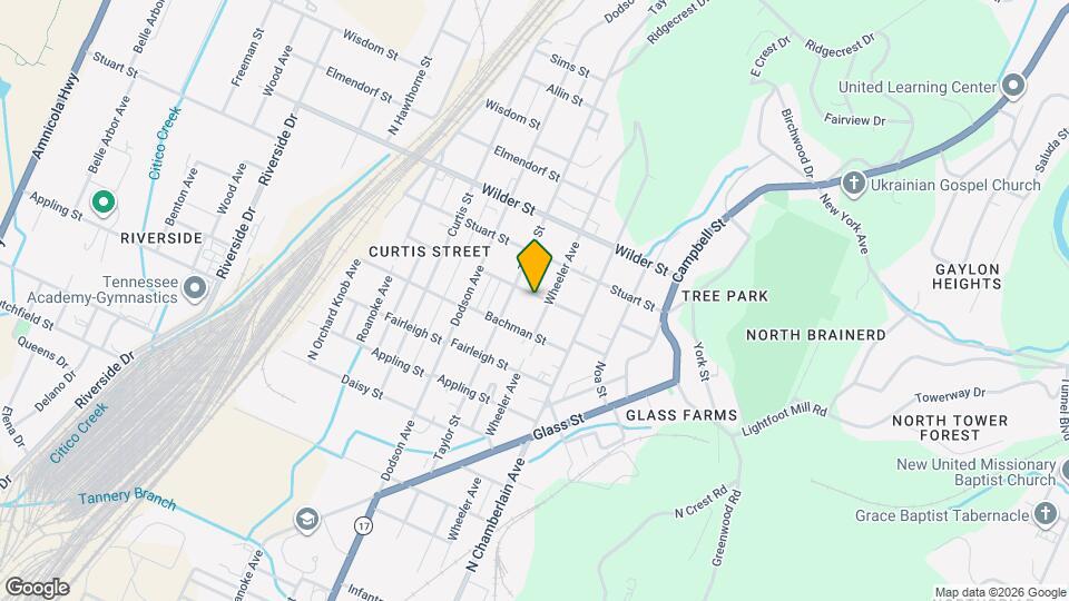 2310 Cushman St Mapa y Detalles de la Ubicación