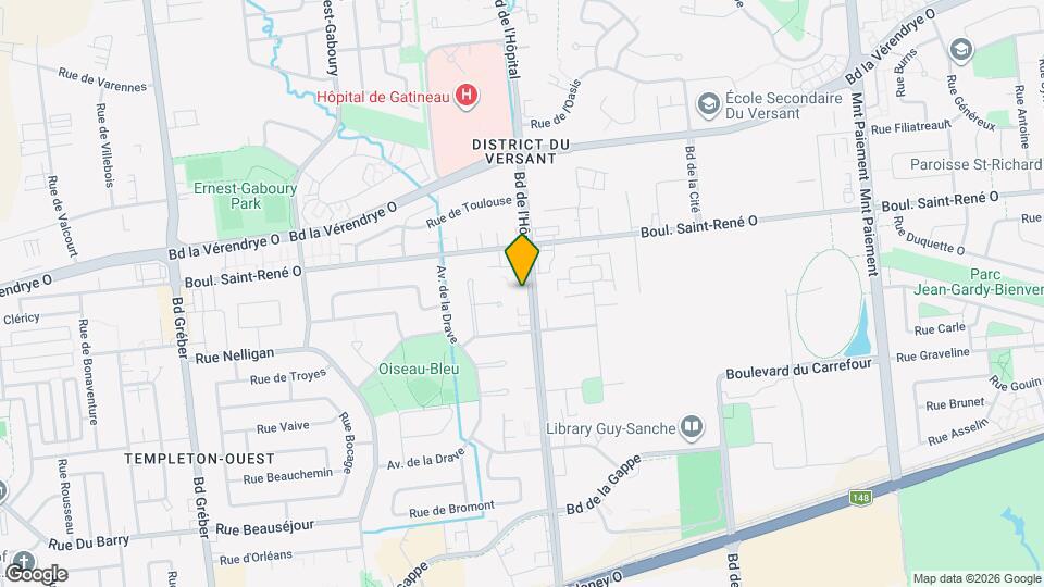 363-365 Boul de l'Hôpital Map and Location Details