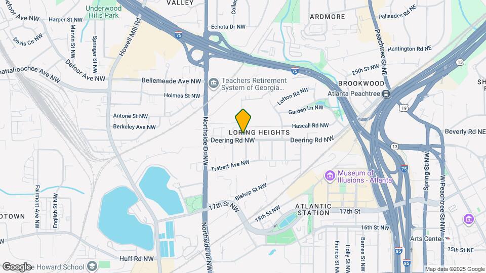 515 Deering Rd NW Mapa y Detalles de la Ubicación