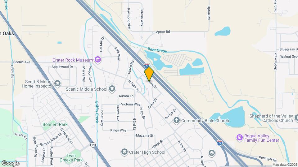 1321 Vista Dr Map and Location Details