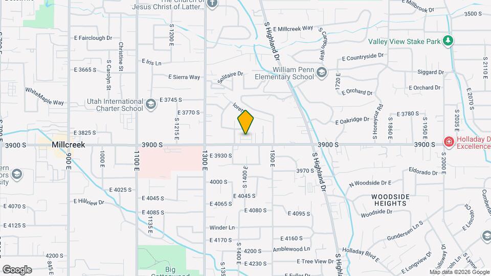 1419 E Komenda Way Map and Location Details