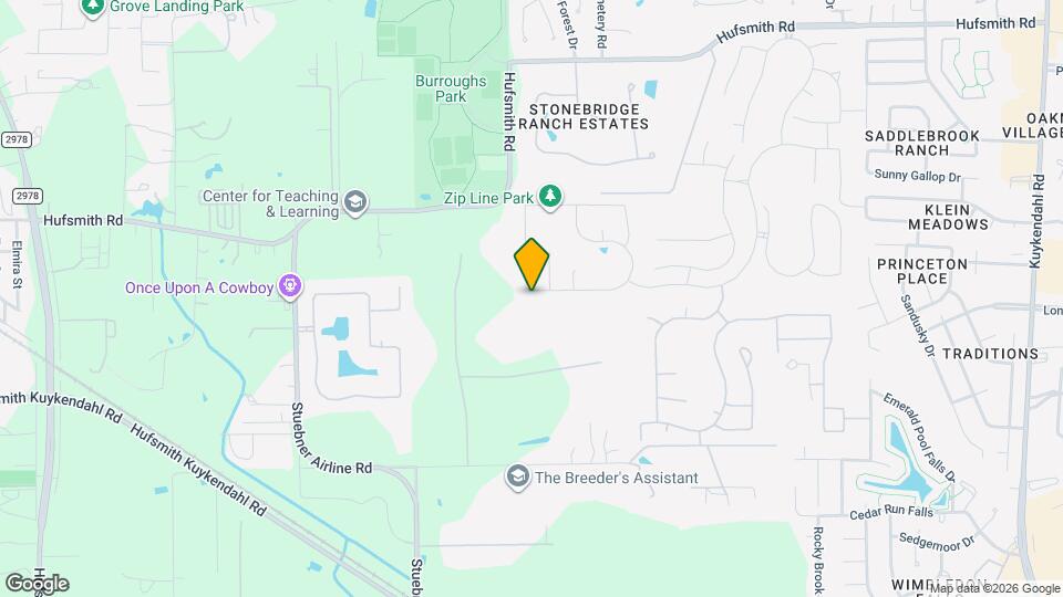 9743 Birchwood Holw Trl Map and Location Details