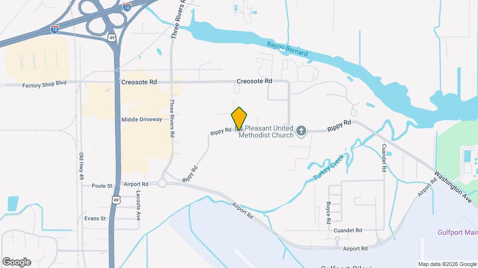 14413 Rippy Rd Mapa y Detalles de la Ubicación