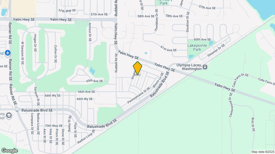 6527 Indiana St SE Map and Location Details