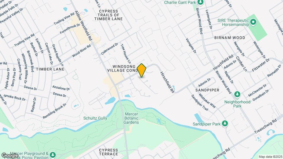 3102 Trembling Creek Cir Map and Location Details