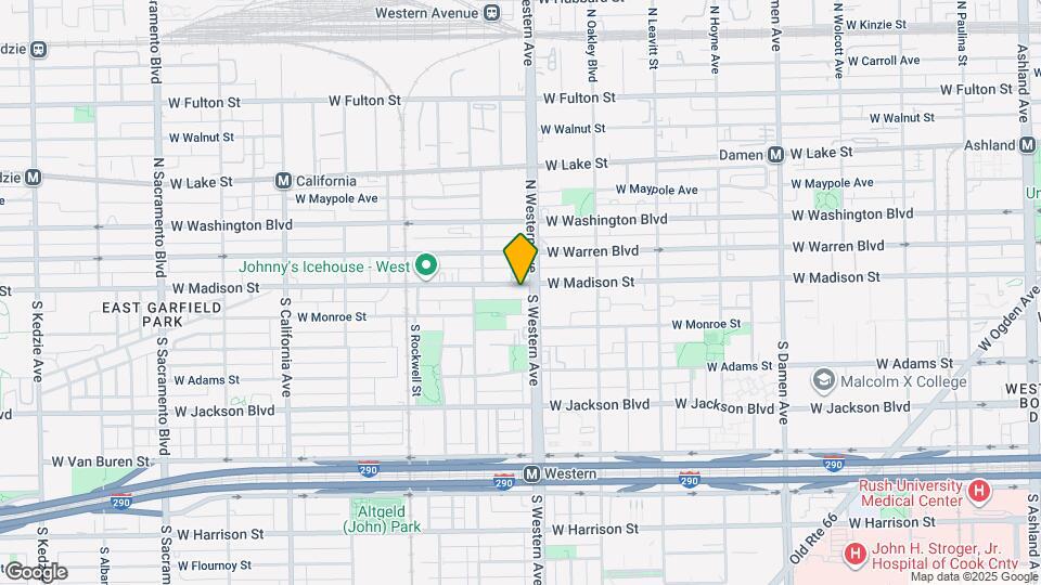 2413 W Madison St Map and Location Details