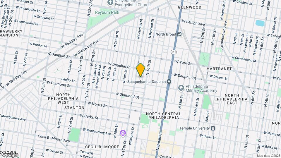 2221 N Chadwick St Mapa y Detalles de la Ubicación
