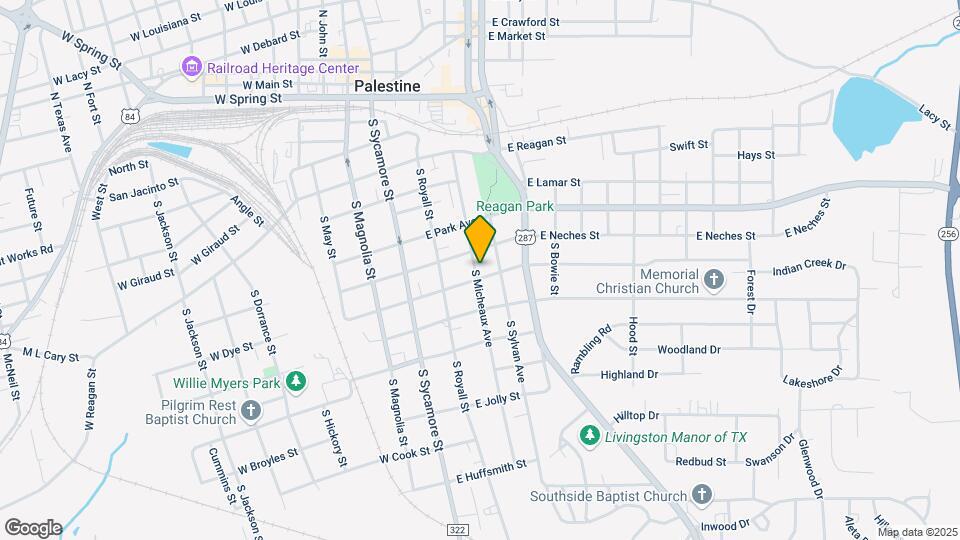301 E Angelina St Map and Location Details
