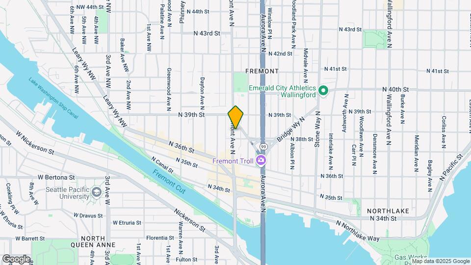 3806 Fremont Ave N Map and Location Details