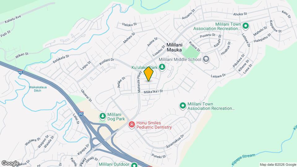 95 -1174 Makaikai St, Unit #87 Map and Location Details