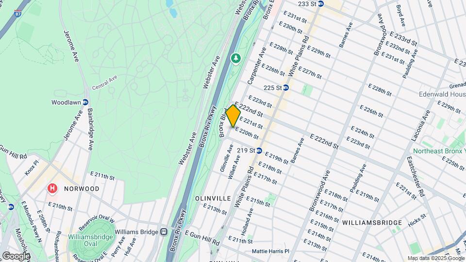 624 E 220th St Mapa y Detalles de la Ubicación