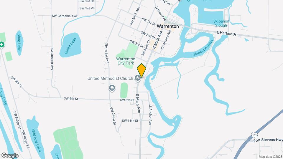 612 S Main Ave Map and Location Details