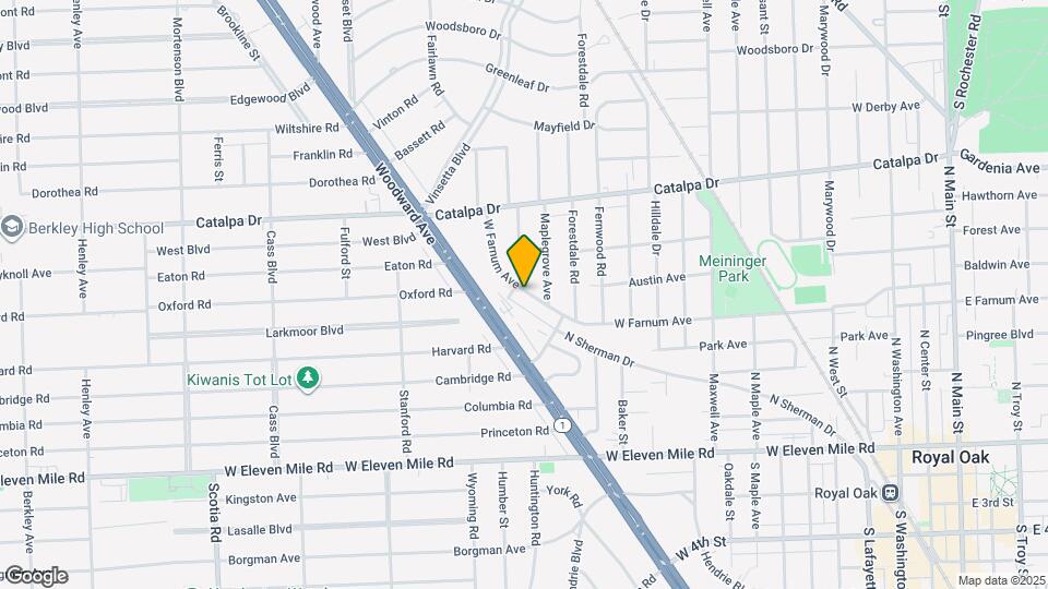 1529 W Farnum Ave Apartments and Nearby Royal Oak Apartments For Rent