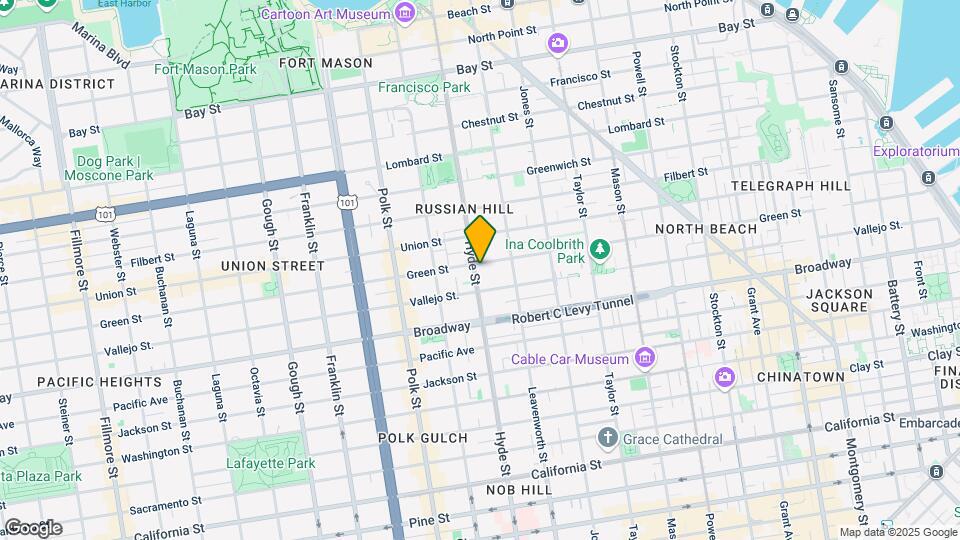 1197 Green St Map and Location Details