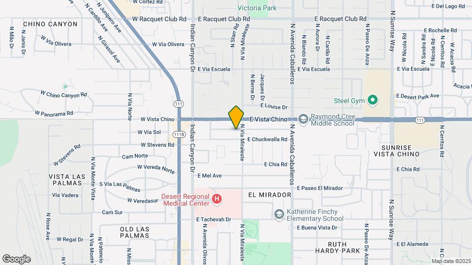 555 E Cottonwood Rd Map and Location Details