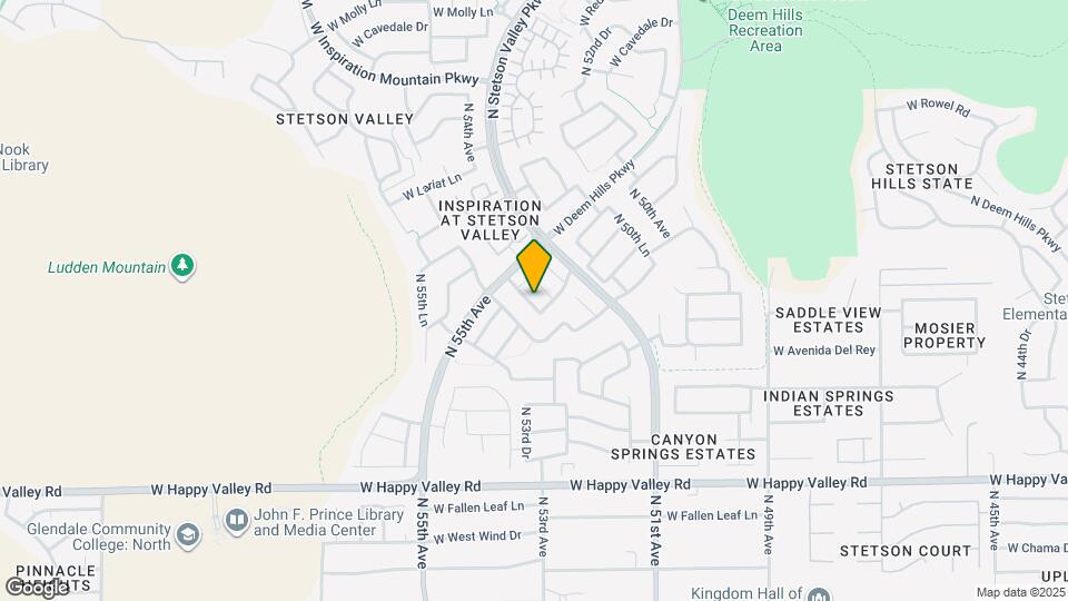 5424 W Hobby Horse Dr Map and Location Details