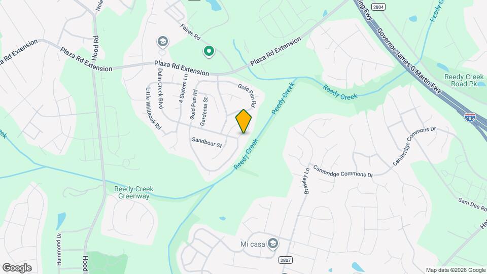 10339 Gold Pan Rd Map and Location Details