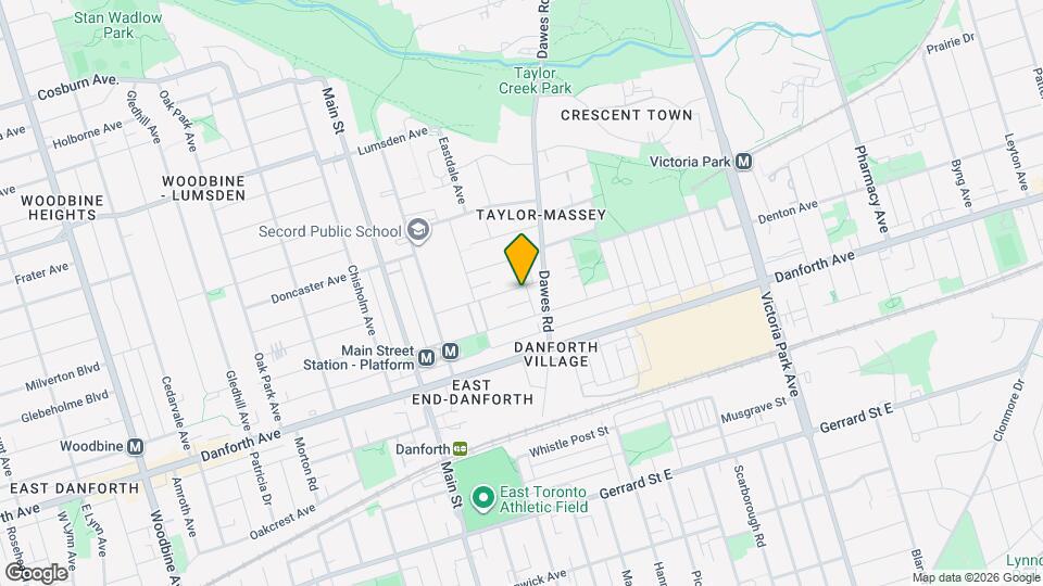 73 Balfour Ave Map and Location Details