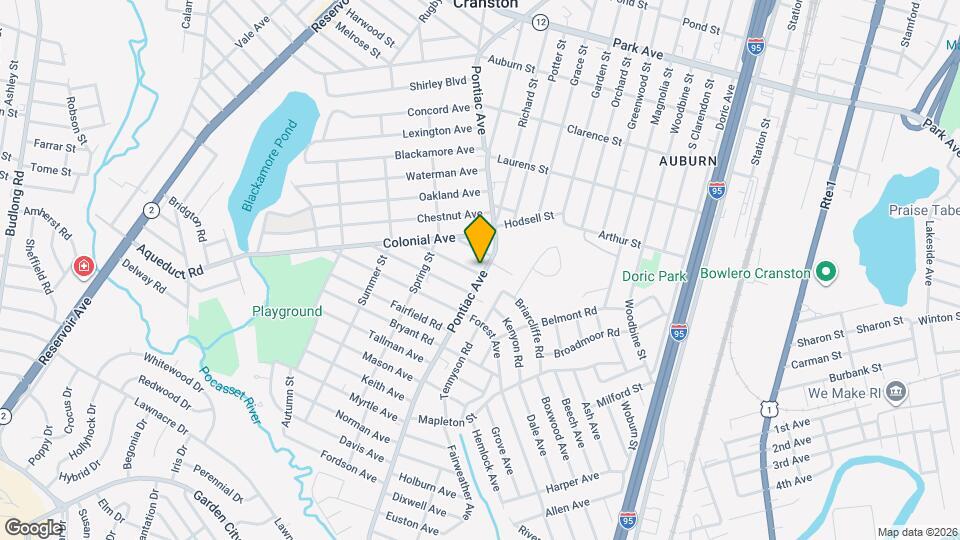 583 Pontiac Ave, Unit 2 Mapa y Detalles de la Ubicación