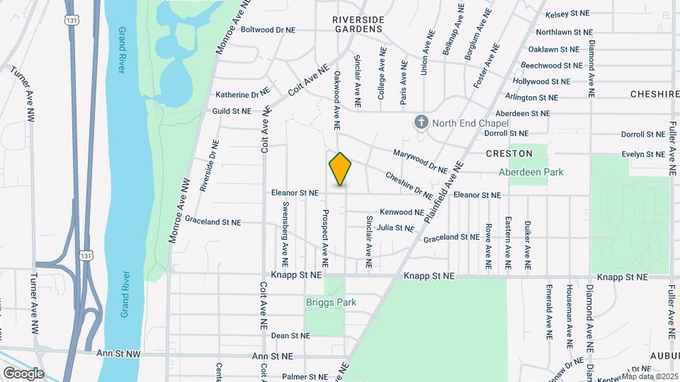 2201 Oakwood Ave NE Mapa y Detalles de la Ubicación