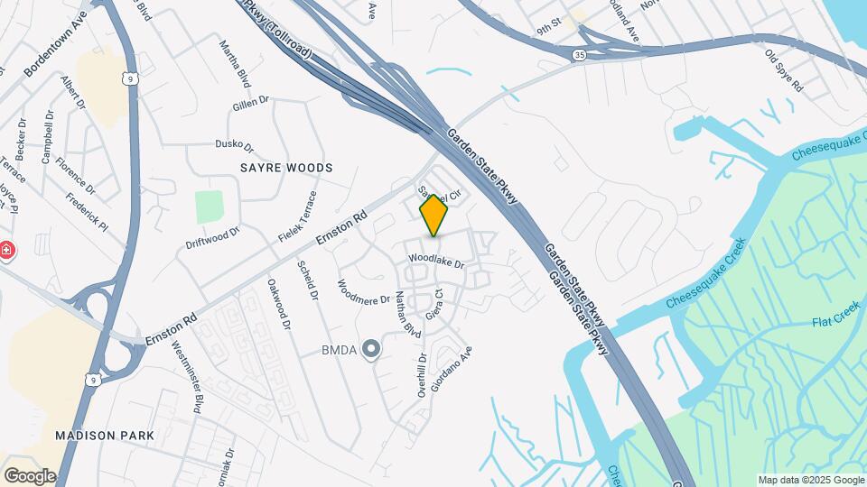 1707 Ridgeview Ct Mapa y Detalles de la Ubicación