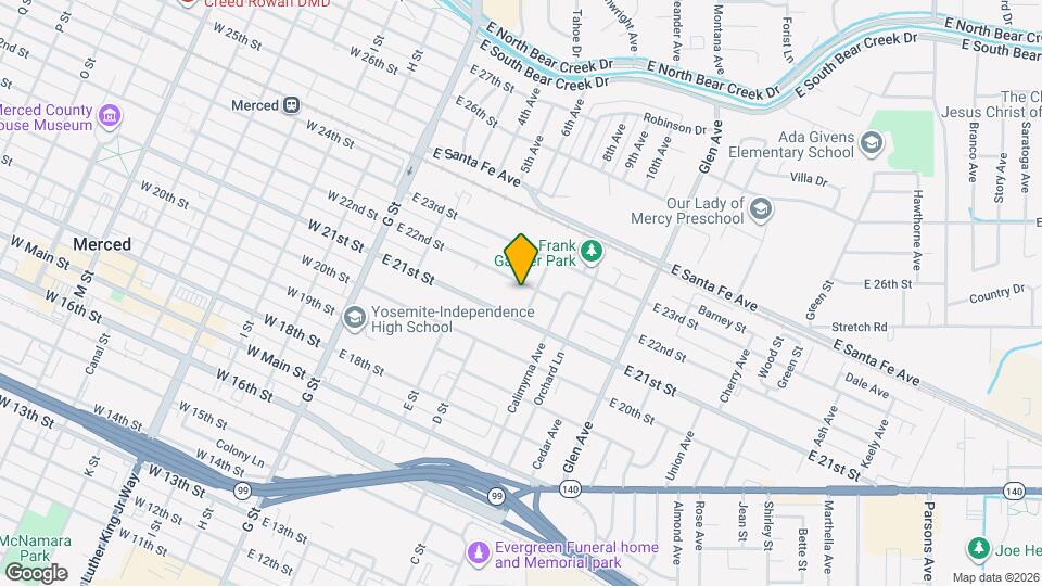 2179 Weston Way Map and Location Details