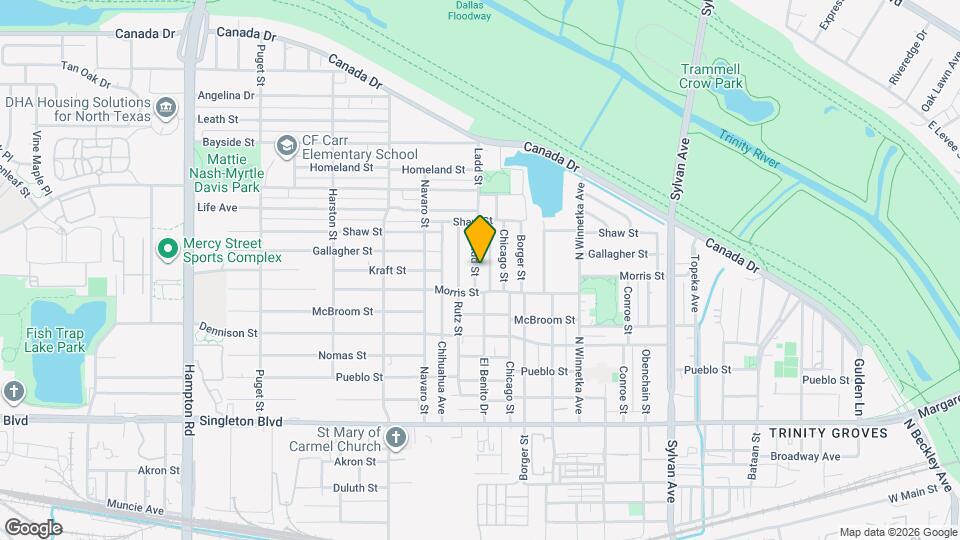 3424 Ladd St Map and Location Details