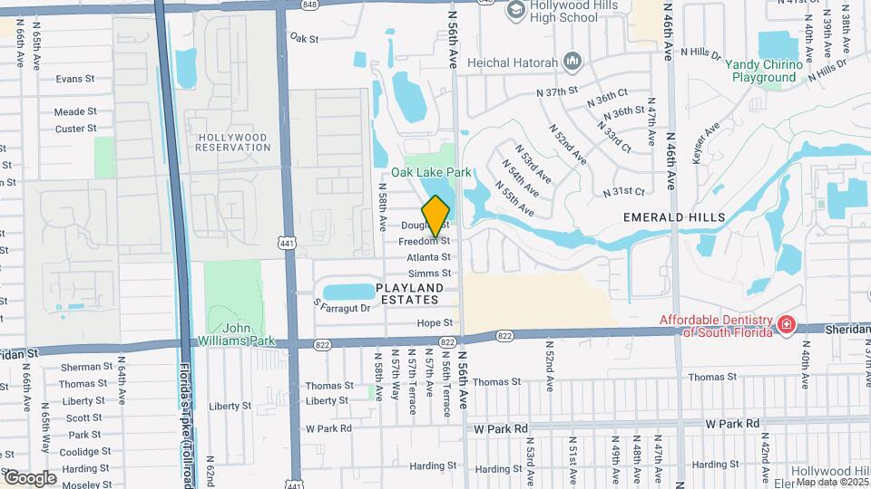 5626 Freedom St Map and Location Details