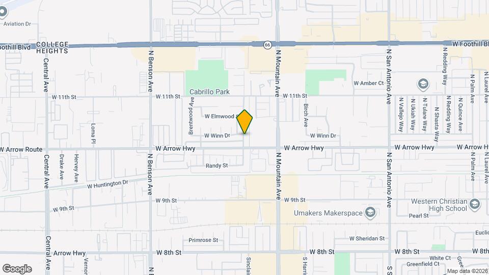 562 Silverwood Ave Mapa y Detalles de la Ubicación