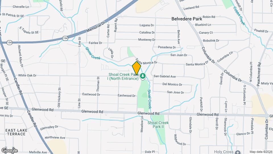 2893 White Oak Dr Map and Location Details