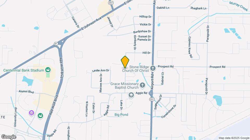 607 Bowling Ln Map and Location Details