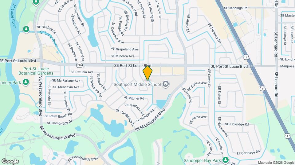 2473 SE Sidonia St Map and Location Details
