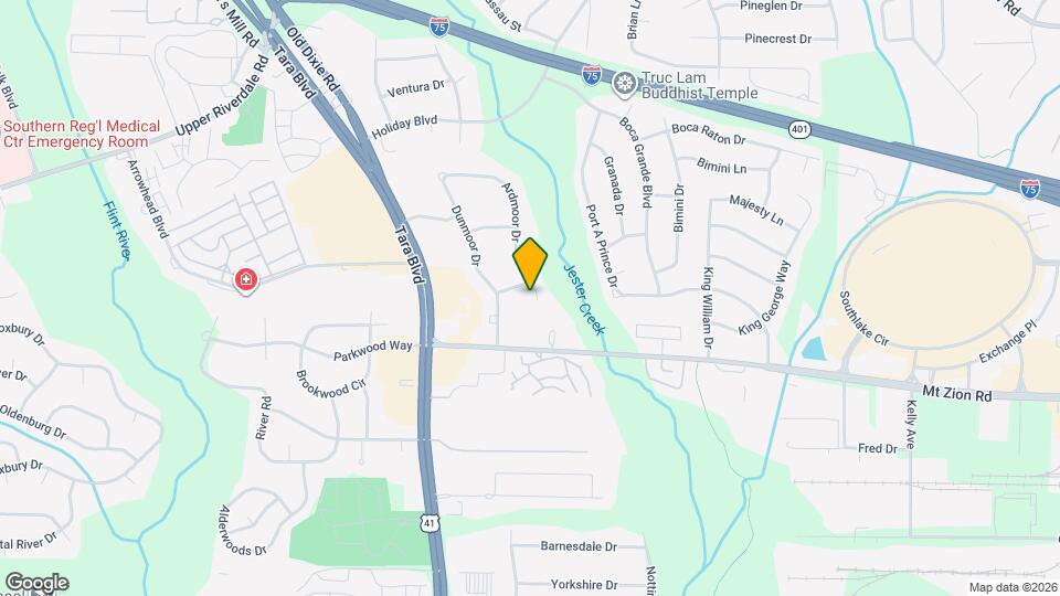 6577 Ardmoor Dr Map and Location Details