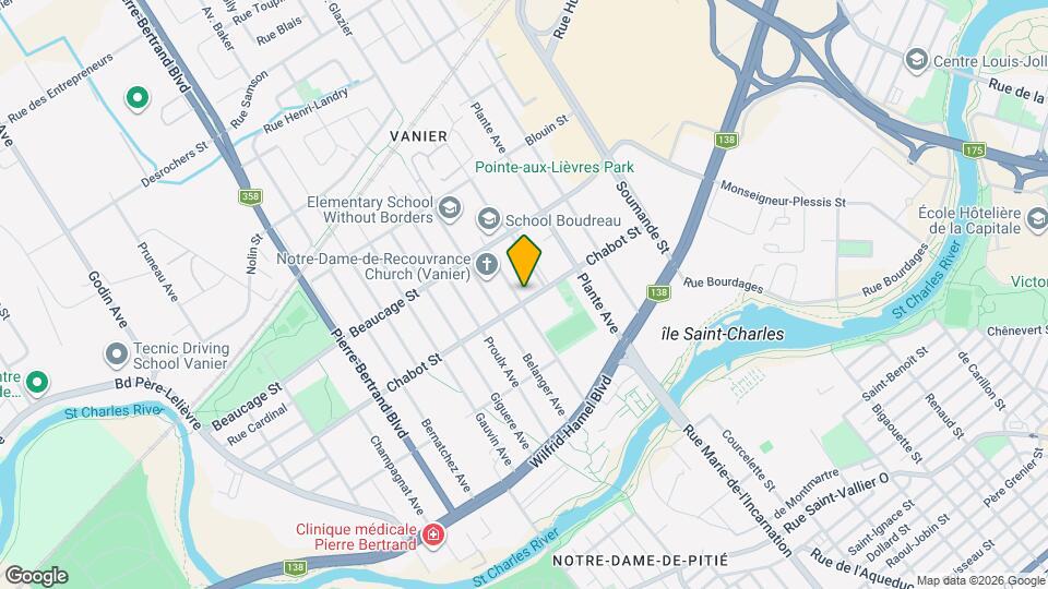 242 Du Chanoine-Côté Av Map and Location Details