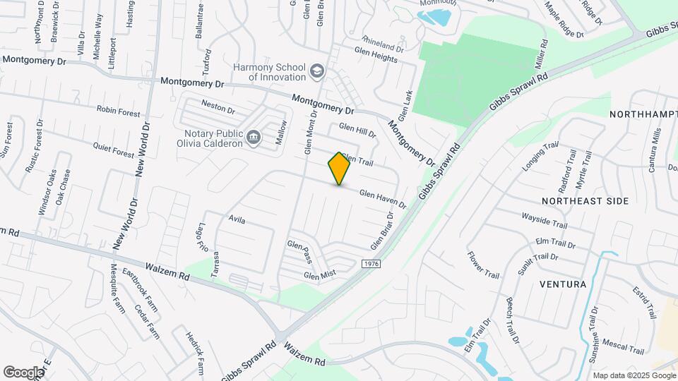 7206 Glen Haven Dr Map and Location Details