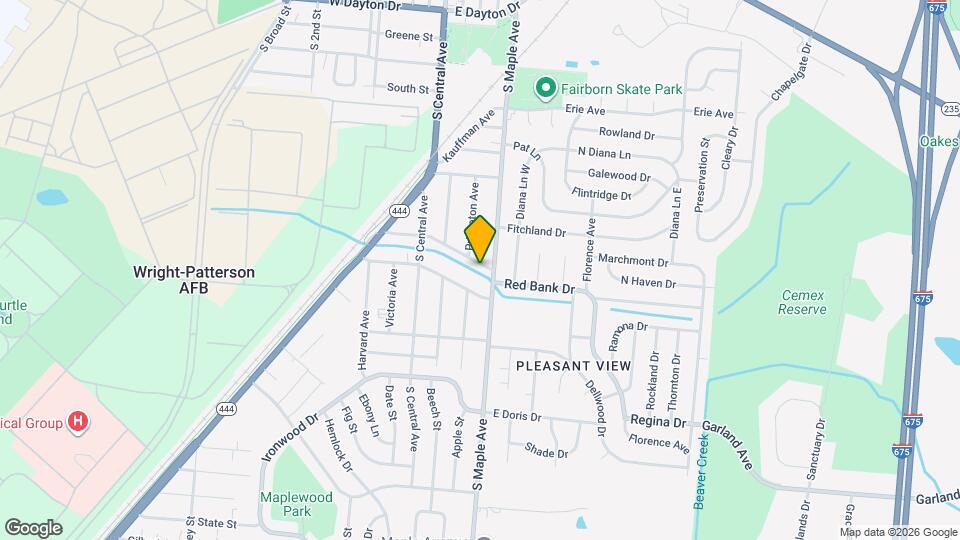 124 E Lindberg Dr Map and Location Details