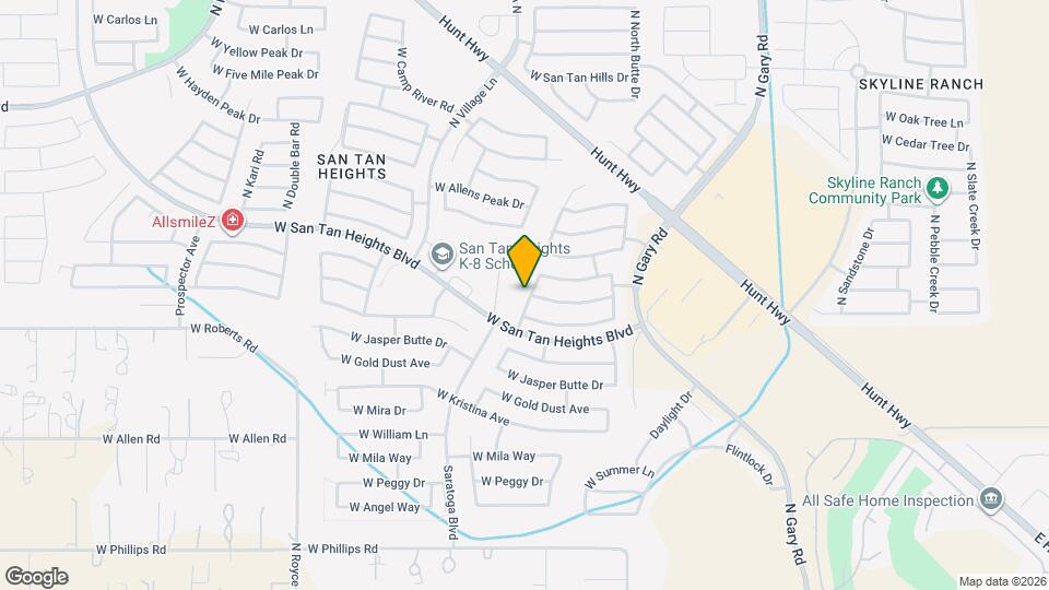 32830 N Cat Hills Ave Map and Location Details