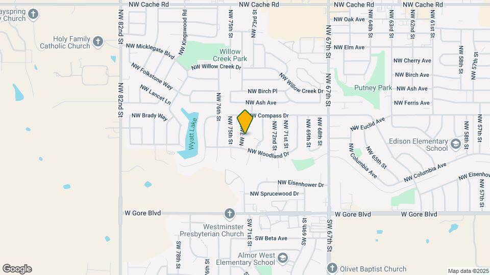 407 NW 74th St Map and Location Details
