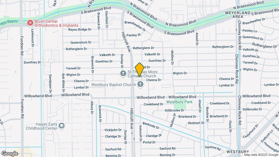 5822 Cheena Dr Map and Location Details