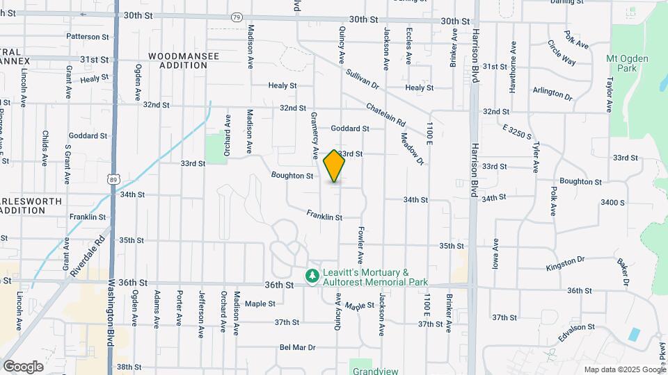 3369 Quincy Ave Map and Location Details