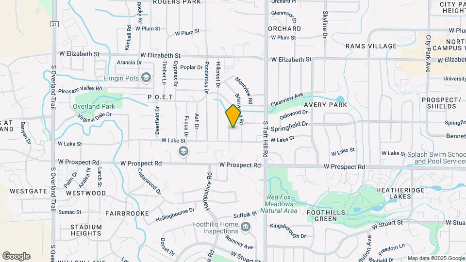 1400 Village Ln Map and Location Details