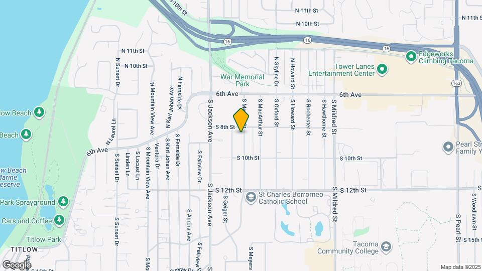 810 S Meyers St Map and Location Details