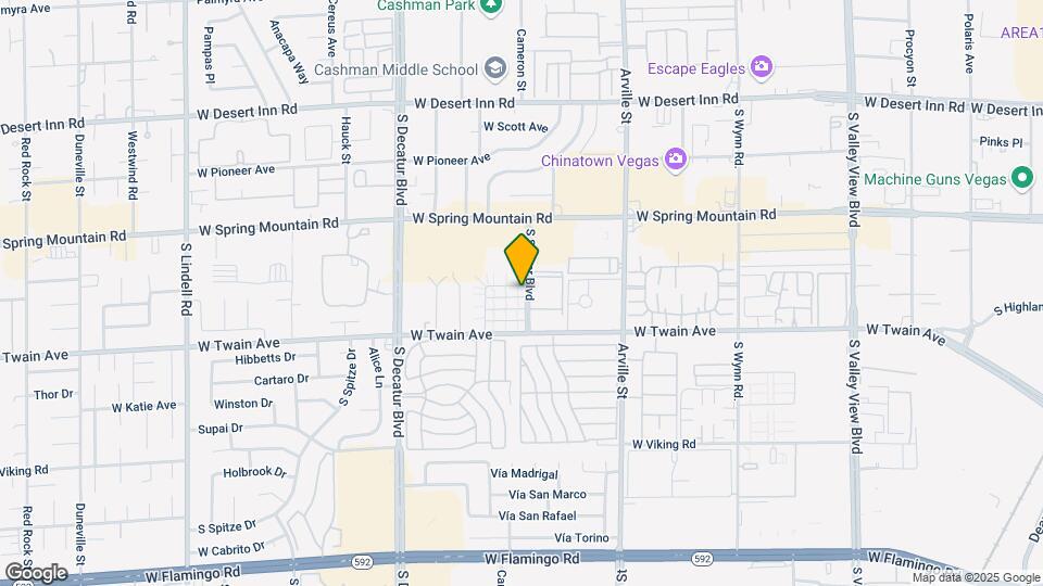 4609 Sand Creek Ave Map and Location Details