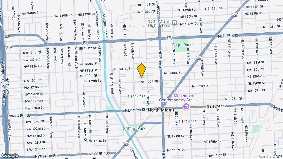 479 NE 129th St Map and Location Details