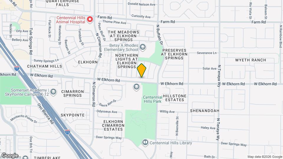 7633 W Falcon Wing Ave Map and Location Details