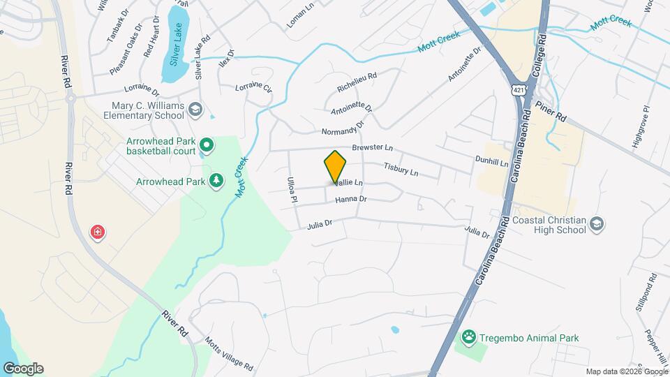 448 Vallie Ln Map and Location Details